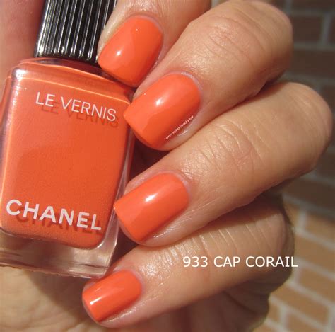 cap corail chanel|Chanel Le Vernis Summer Nails 2022 .